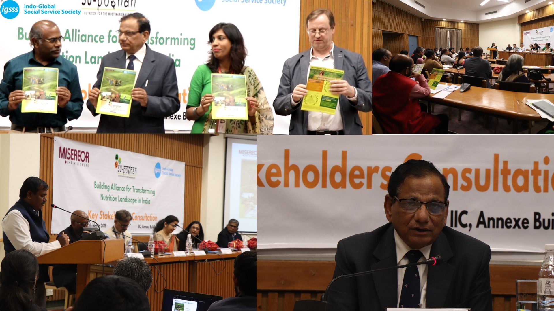 IGSSS launched Su-Poshan: A program for Ensuring Food and Nutrition Security for the Marginalized